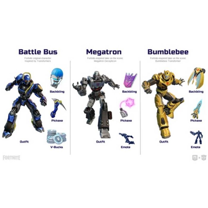 PS5 Fortnite - Transformers Pack