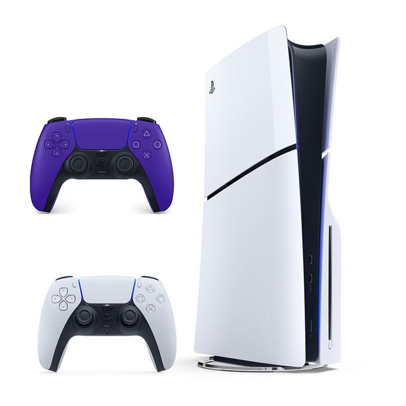 Sony PlayStation 5 PS5 Slim Fortnite + Dodatni DualSense Wireless Controller - Galactic Purple