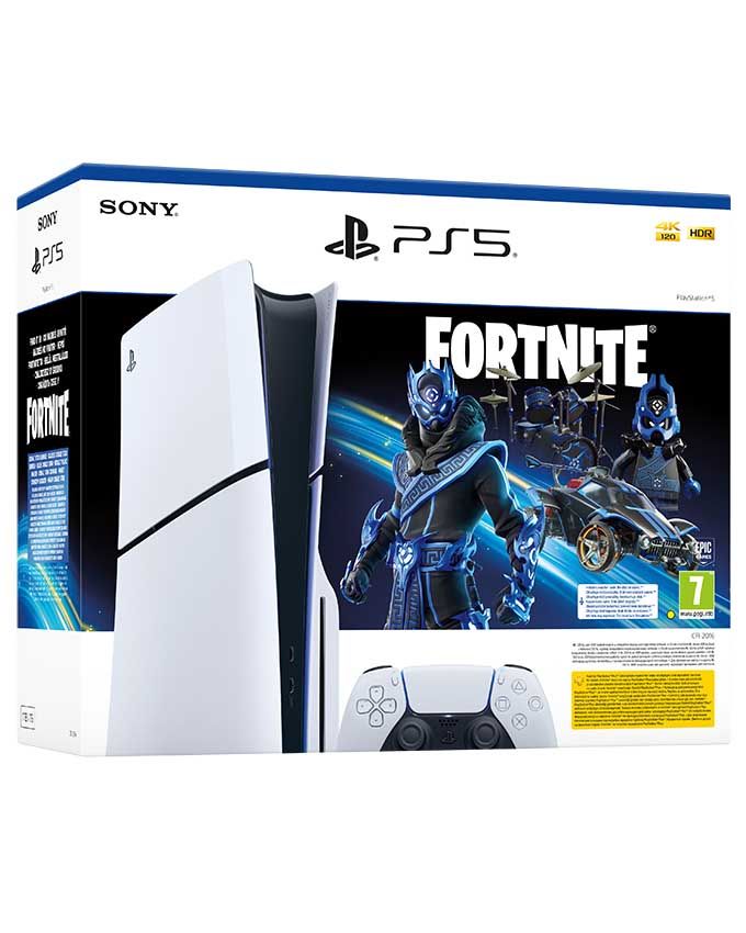 Sony PlayStation 5 PS5 Slim + Fortnite Cobalt Star komplet