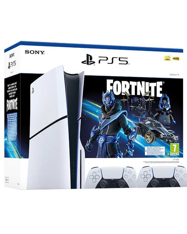 Sony PlayStation 5 PS5 Slim Fortnite + Dodatni DualSense Wireless Controller