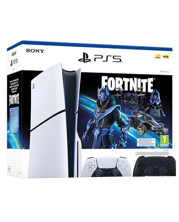 Sony PlayStation 5 PS5 Slim Fortnite + Dodatni DualSense Wireless Controller - Black