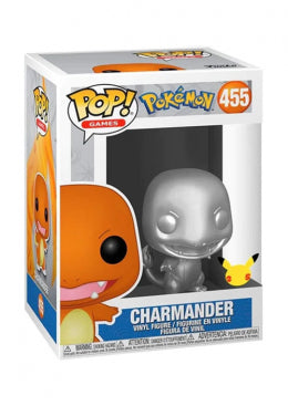 Pokemon POP! Vinyl - Charmander Silver Metalic